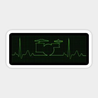 Heartbeat Sticker